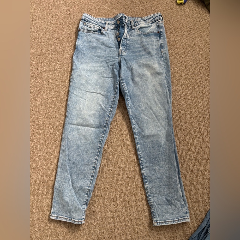 Old Navy Long High-Rise OG Straight Jeans